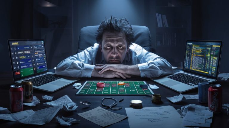 The Dark Side of Online Gambling and Financial Ruin