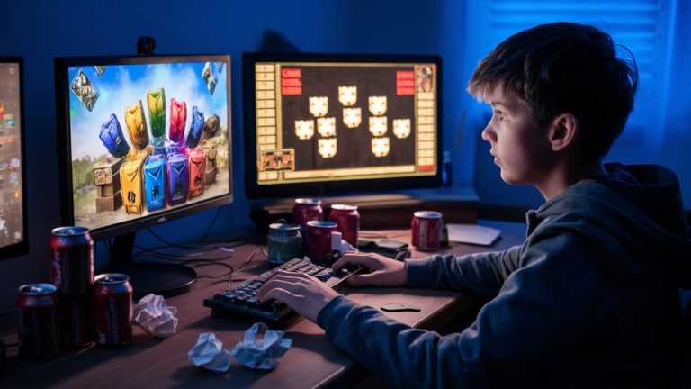 The Connection Between Video Games and Gambling Addiction