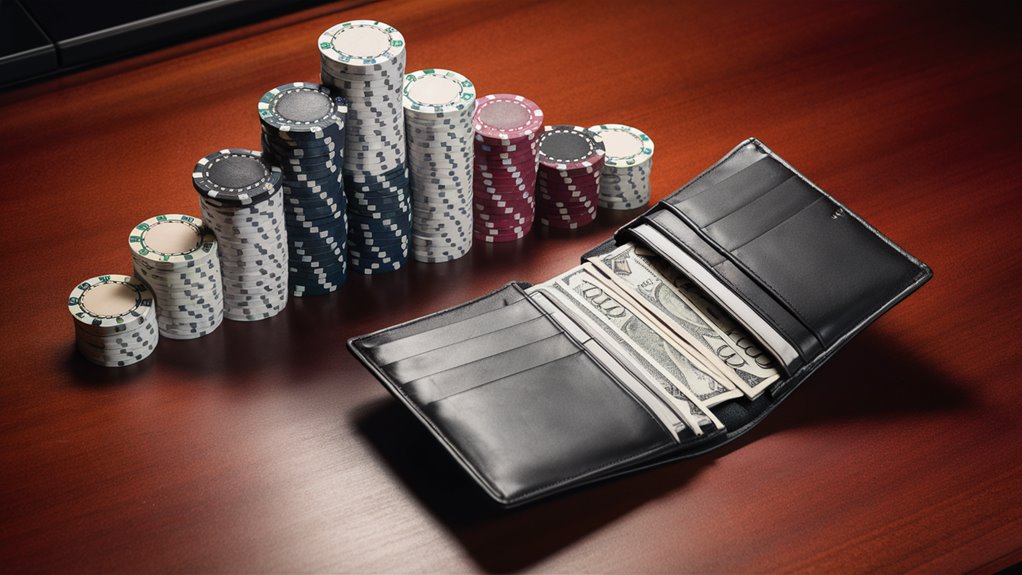 control money while gambling