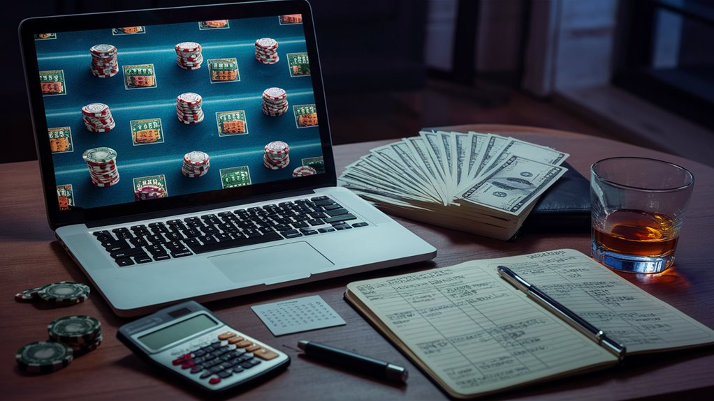 control money while gambling