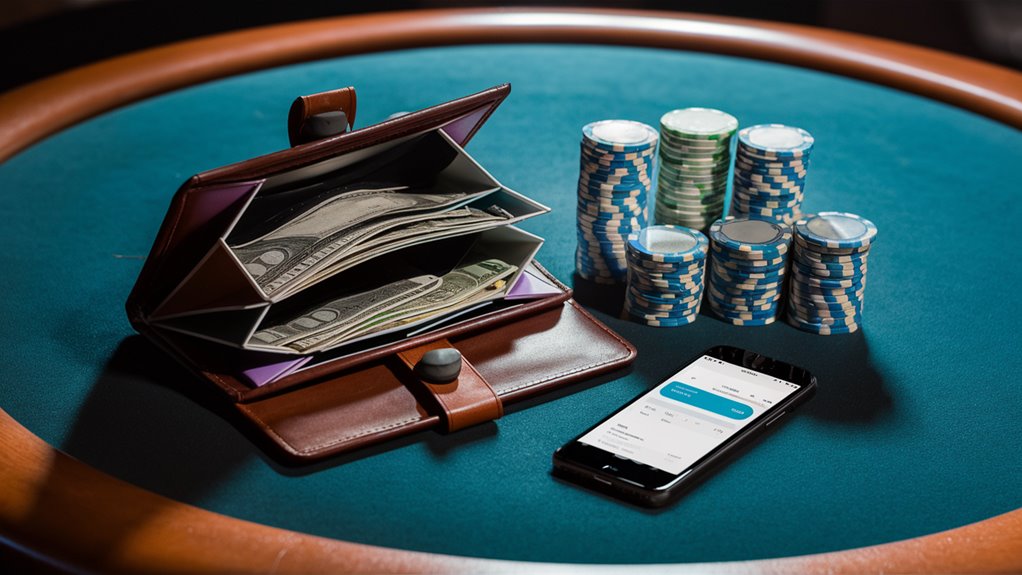 control money while gambling