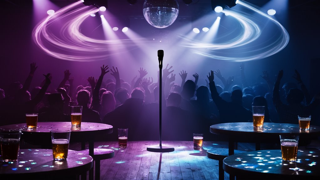 group singing popular songs