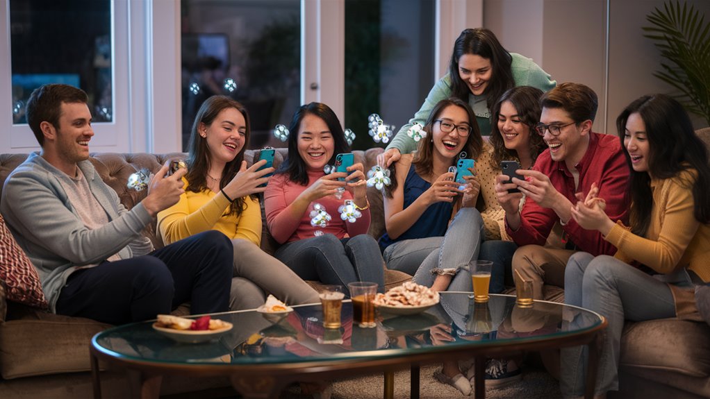 players connect through gaming features