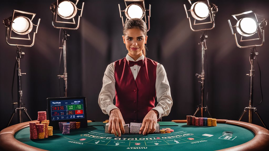 real time dealer gambling games