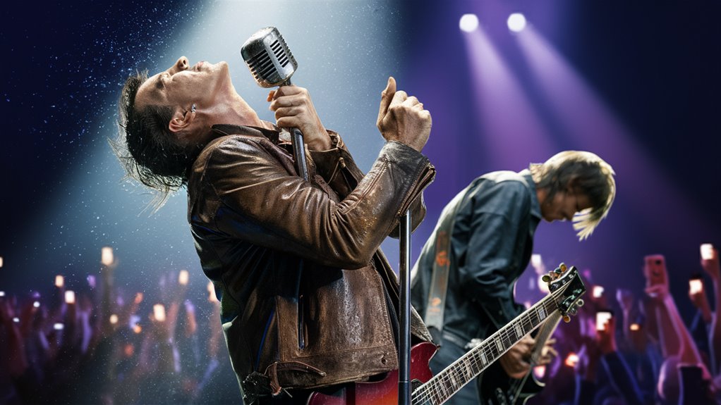 rock music shows feelings
