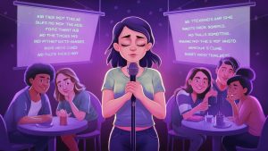 singing reduces anxiety fears